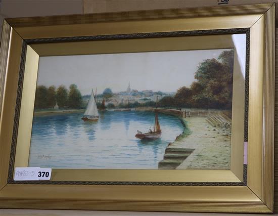 H.H. Bingley Kings Bridge Quay 22 x 39cm